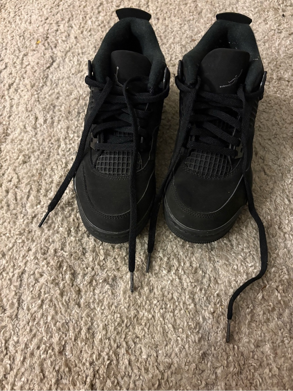 Jordan Kids Black High-Top Sneakers